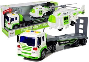  Transporter Lean Toys City Service, 1:16, valge v./roheline v.