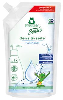 Skystas muilas, papildymas Frosch Sense Sensitiv, 500 ml
