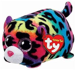 Плюшевая игрушка леопард TY Jelly Leopard, многоцветный, 10 см