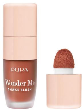 Šķidrie sārtumi Pupa Wonder Me Shake, tequila sunrise krās., 005, 5.5 ml
