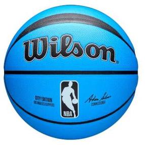 Korvpalli pall Wilson NBA City Collector La Clippers, 7 suurus, sinine v.
