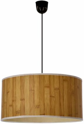Lampa griesti Candellux Lighting Timber 31-24244, E27, 1 x 60 W, brūna krās. / melna krās.