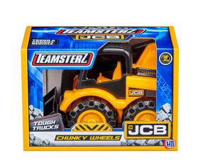 Игрушечный трактор JCB Teamsterz Skid Steer 1417583, черный цв./oранжевый цв.