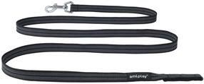 Koera rihm Amiplay Rubber 500/2, must v., 5m x 2cm