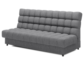 Sofa-lova Clareta Poco, pilka sp., 197 x 95 cm x 96 cm