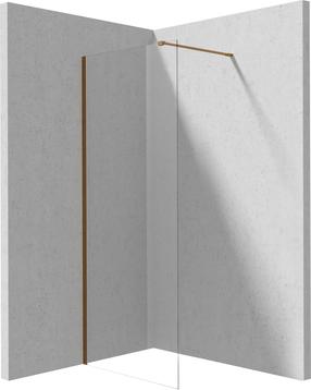 Dušisein Deante Prizma KTJ_C37P, 70 cm x 195 cm, pronksivärvi v./läbipaistev