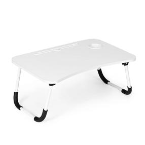 Kompiuterio stalas ModernHome PJJLT0001-5, 60 cm x 40 cm, 25.5 cm, balta sp.