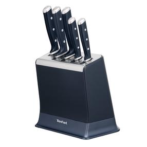 Virtuves nažu komplekts, ar statīvu Tefal EverSharp, 5 gab.