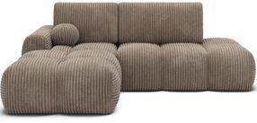 Kampinė sofa Vittario, šviesiai ruda sp., 170 x 227 cm x 95 cm