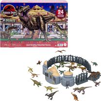 Advento kalendorius Mattel Jurassic World Minis Island Visitor JLD23, 24 vnt., įvairių spalvų