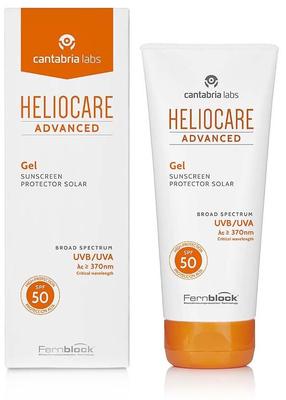 Päevituse hooldusgeel Heliocare Advanced SPF50, 200 ml
