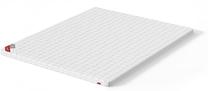 Virsmatracis Sleepwell Top Latex Pulse Mango Light Grey, 210 cm x 140 cm, mīksts