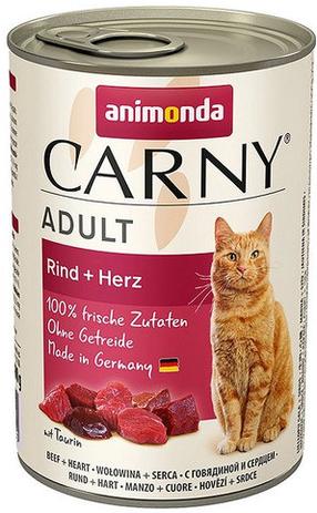 Влажный корм для кошек Animonda Carny Adult, говядина, 0.4 кг