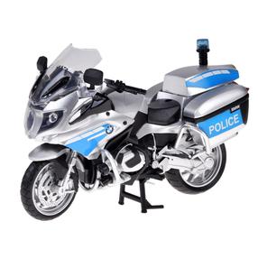  Rotaļu motocikls MSZ Police BMW R1250 RT-P ZA5951, 1:12, zila krās./sudraba krās.