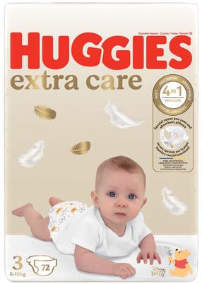 Mähkmed Huggies Extra Care, 3 suurus, 6 - 10 kg, 72 tk