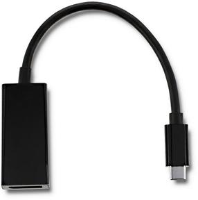Adapteris Qoltec USB 3.1 Type-C To DisplayPort 50377 USB 3.1 C male, Display port female, 0.23 m, juoda sp.