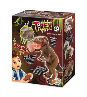 Radiovadāms dinozaurs Buki France T-Rex 37293, brūna krās.