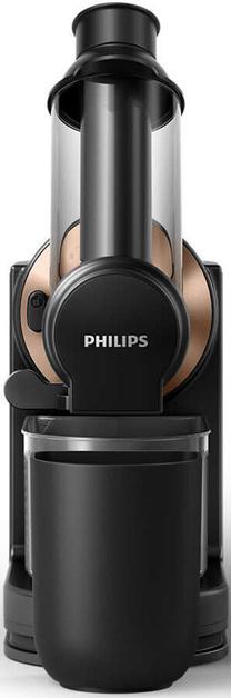 Lėtaeigė sulčiaspaudė Philips Viva HR1888/70, juoda, 150 W (pažeista pakuotė)