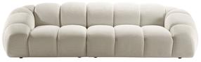 Sofa Micadoni Diana Son23, šviesiai smėlinė, 294 x 114 cm x 72 cm