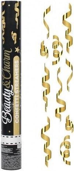 Konfeti GoDan Beauty & Charm Streamers, zelta krās., 40 cm