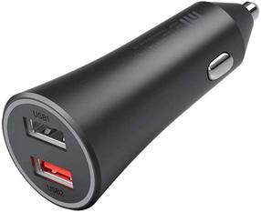 Автомобильное зарядное устройство Xiaomi, USB 3.0, черный цв., 37 Вт