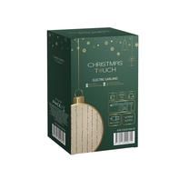 LED lempučių užuolaida Christmas Touch XYIP-31ELED-200-CB, 2 m, šiltai balta sp., 200 LED