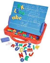 Magnetinis žaislas Simba Art & Fun Magnetic Board, įvairių spalvų, 62 vnt.