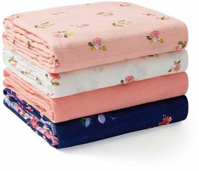 Пеленки Momcozy Muslin SJ003, 120 см x 120 см, 4 шт.