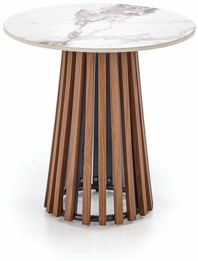 Kavos staliukas Carina, rudas/rusva, 50 cm x 50 cm x 51 cm