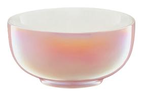 Maza bļoda Ambition Pearl Pink, balta krās./rozā krās., 14 cm