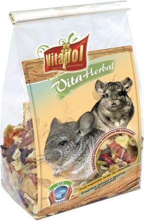 Väikeloomade toit Vitapol Vita Herbal, tšintšiljadele, 0.1 kg