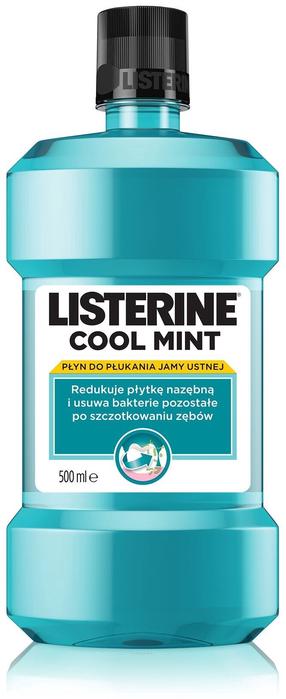 Burnos skalavimo skystis Listerine Cool Mint, 500 ml