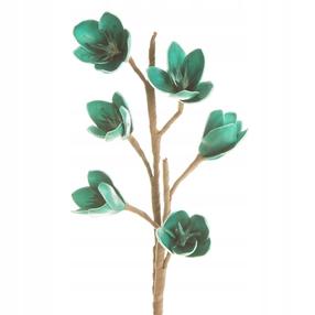 Mākslīgie ziedi Flore 519, tirkīza krās., 68 cm x 10 cm