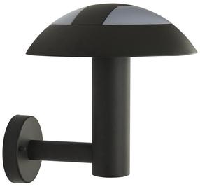 Āra sienas lampa Searchlight Mushroom, 15.3W, LED, IP44, pelēka krās., 17 cm x 30 cm