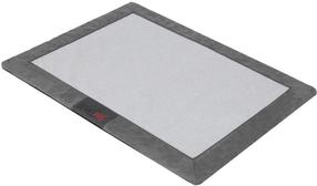 Кровать для животных Hobbydog Mat ATAPOE10, серый цв., L