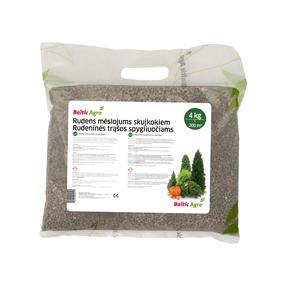 Väetis okaspuudele Baltic Agro, graanulid, 4 kg