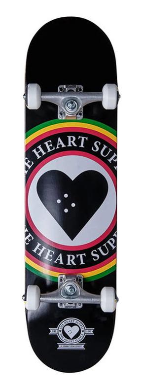 Skrituļdēlis Heart Supply Rasta Insignia, melna krās.