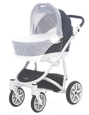 Tinklelis nuo uodų vežimėliams BabyOno Universal, balta sp.