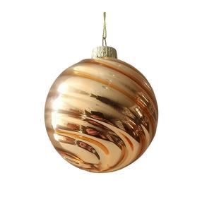 Eglītes rotājums Christmas Touch EBO542127, brūna krās., stikls