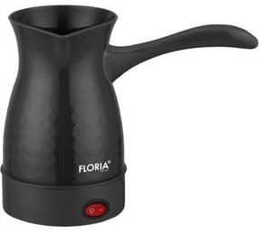 Turku kafijas kanna Floria ZLN4933, 0.8 l, melna krās.