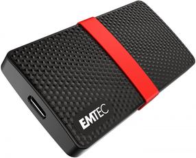Kõvaketas Emtec X200, SSD, 256 GB, must v./punane v.