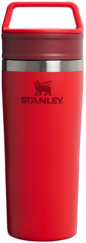 Termopuodelis Stanley Cafe-To-Go, 0.47 l, raudona sp.