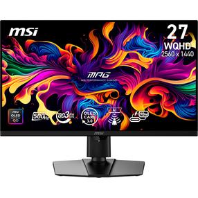 Monitors MSI MSI MPG 271QRDE QD-OLED X50, QD-OLED, 500 Hz, WQHD, 27"