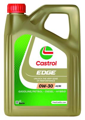 Motoreļļa Castrol Edge Titanium 0W - 30, sintētiskais, 4 l