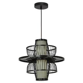 Šviestuvas lubų Light Prestige Astra, E27, 1 x 27 W, juoda sp. / juoda sp.