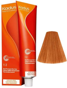 Kраска для волос Kadus Professional Demi-Permanent Color, light blonde copper gold цв., 8/43, 60 мл