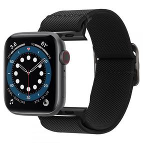 Siksniņa Spigen, Lite Fit for Apple Watch 2/3/4/5/6/SE 42/44mm, melna krās.