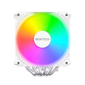 Oro aušintuvas procesoriui Montech NX600 ARGB(W), 132 mm x 160 mm