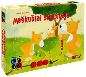 Stalo žaidimas Brain Games Meškučiai skaičiuoja, LT