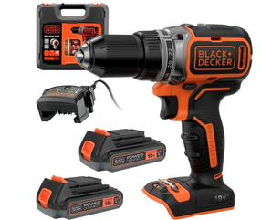 Akumulatora skrūvgriezējs - urbis Black & Decker BL186K1B2-QW, 18 V